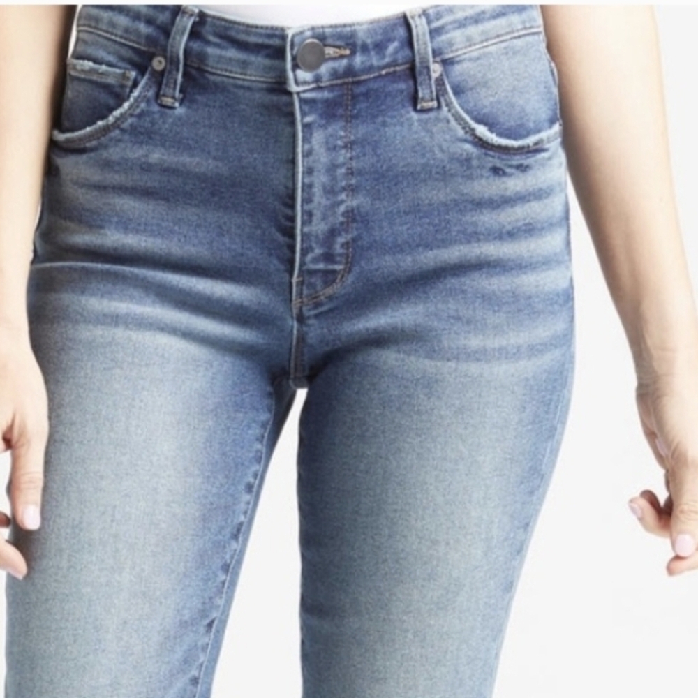 Evereve ever straight women’s jeans High  Waist Sise 28 Some Stretch - Picture 2 of 13